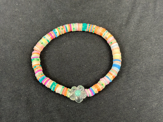 Pastel Flowers Bracelet